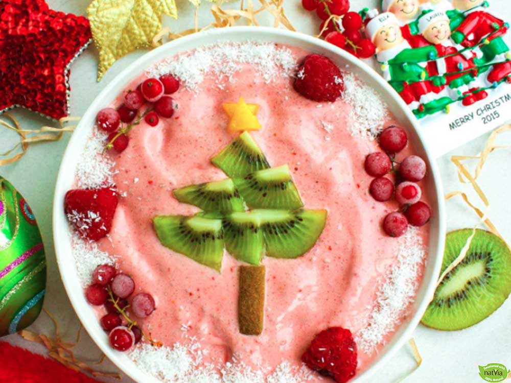 BERRY MANGO PROTEIN SMOOTHIE BOWL