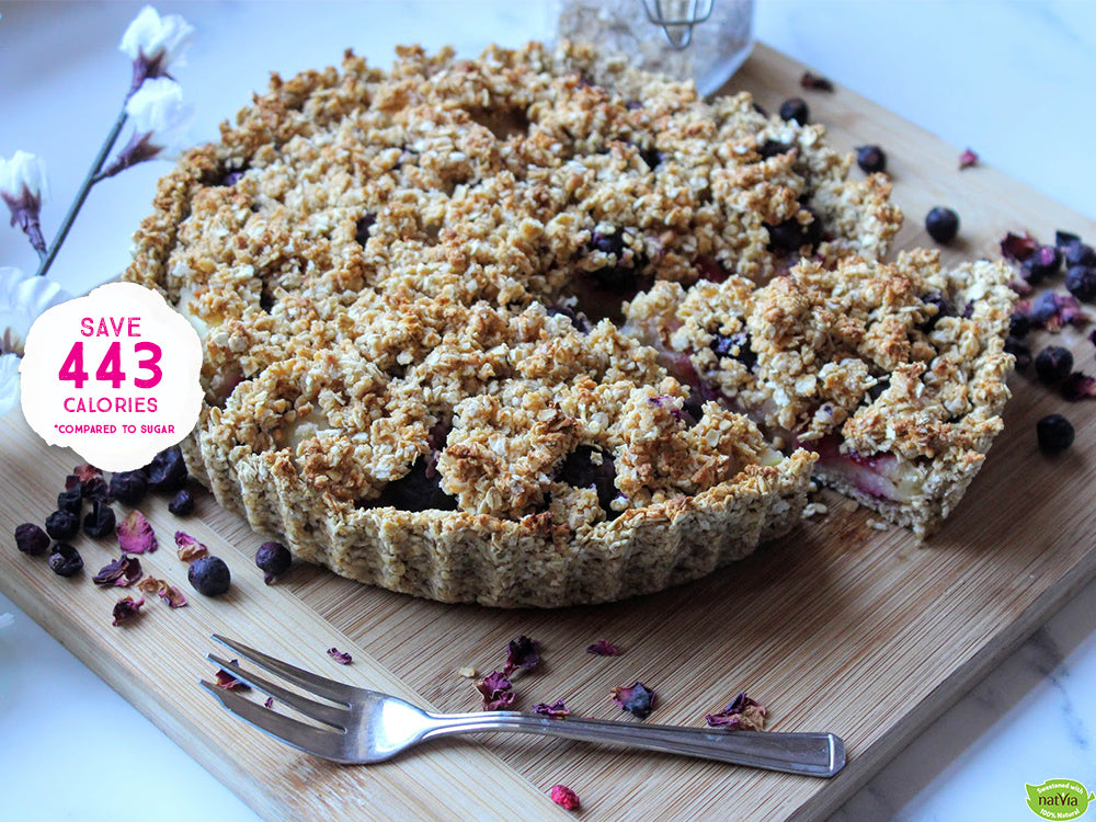 Apple & Blueberry Tart