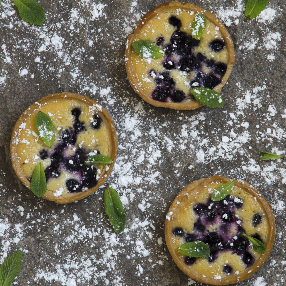 BLUEBERRY ALMOND TART
