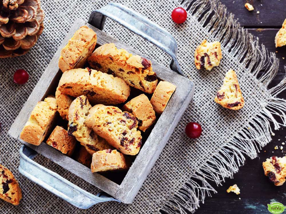 CRANBERRY ORANGE BISCOTTI