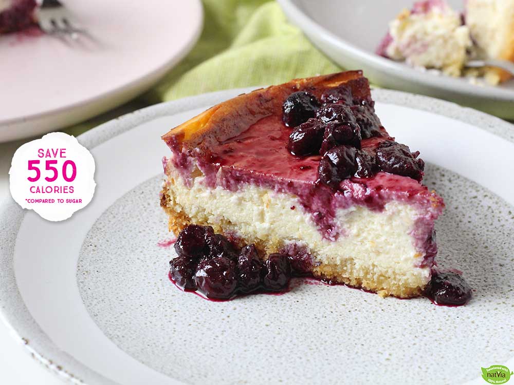 KETO Cottage Cheese Cheesecake | Natvia Online Store
