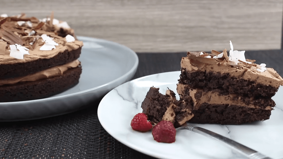 Dark Chocolate Raspberry Fudge Tart