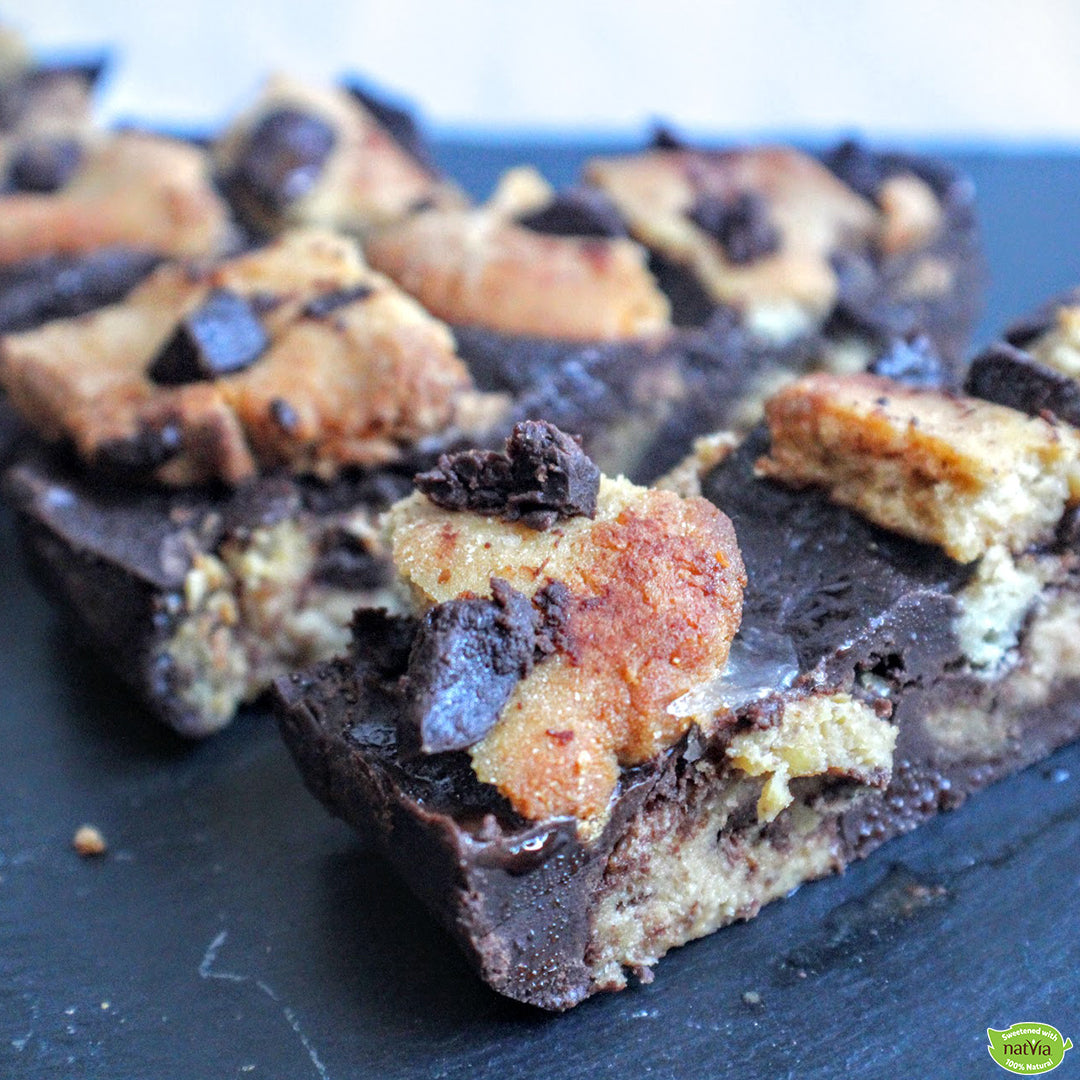 Double Chocolate Chip Cookie Dough Fudge