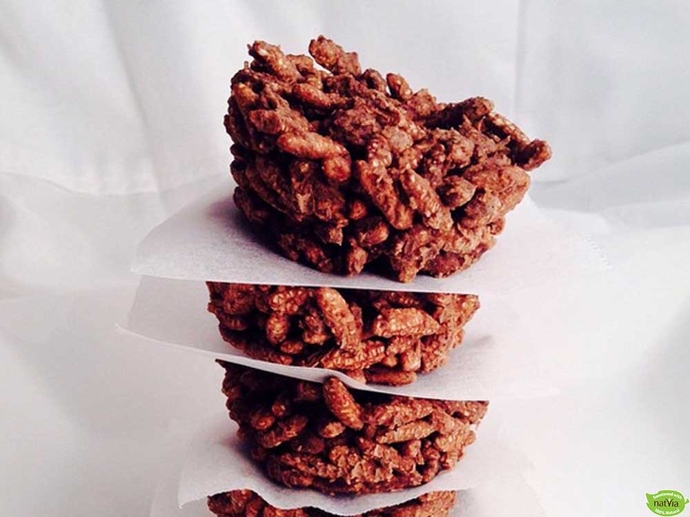 HEALTHY CHOCOLATE CRACKLES