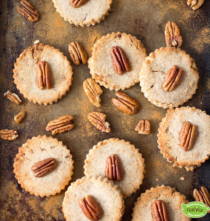 Cinnamon Pecan Shortbread