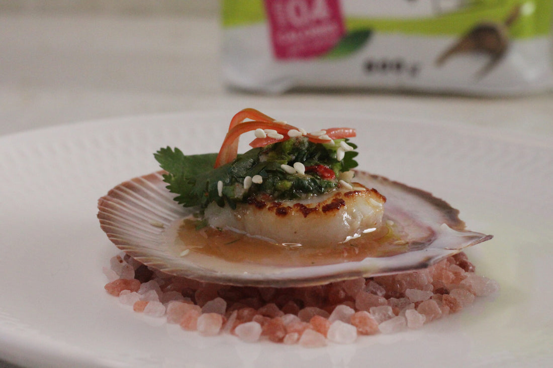 Scallops with Nahm Jim