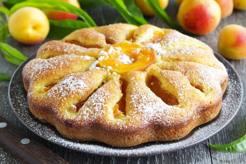 Peach Almond Cake