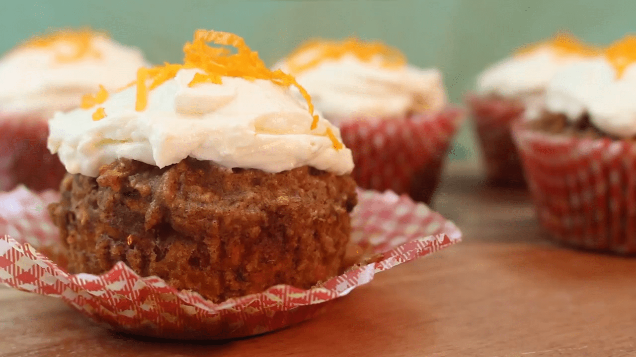 Ricotta Cream Carrot Cupcakes