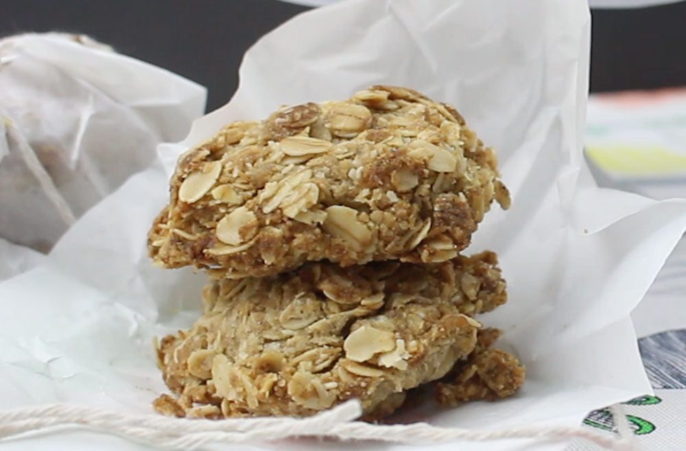 Sugar Free Anzac Biscuits