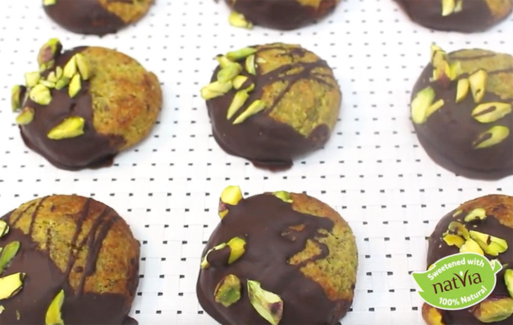 SUGAR FREE PISTACHIO AMARETTI