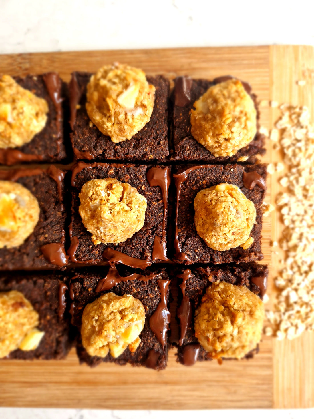 Triple Chocolate Cookie Dough Brownies