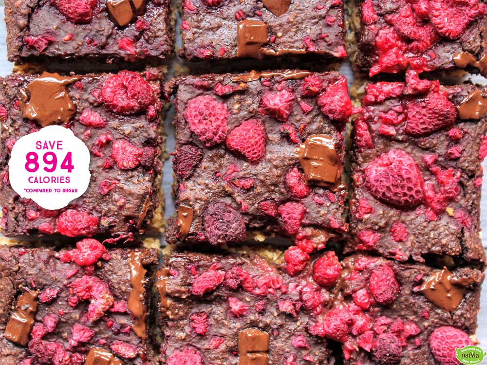 RASPBERRY BROWNIE FLAPJACK BARS