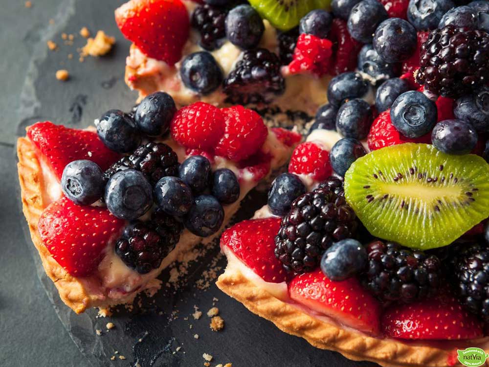SIMPLE MASCARPONE BERRY TART