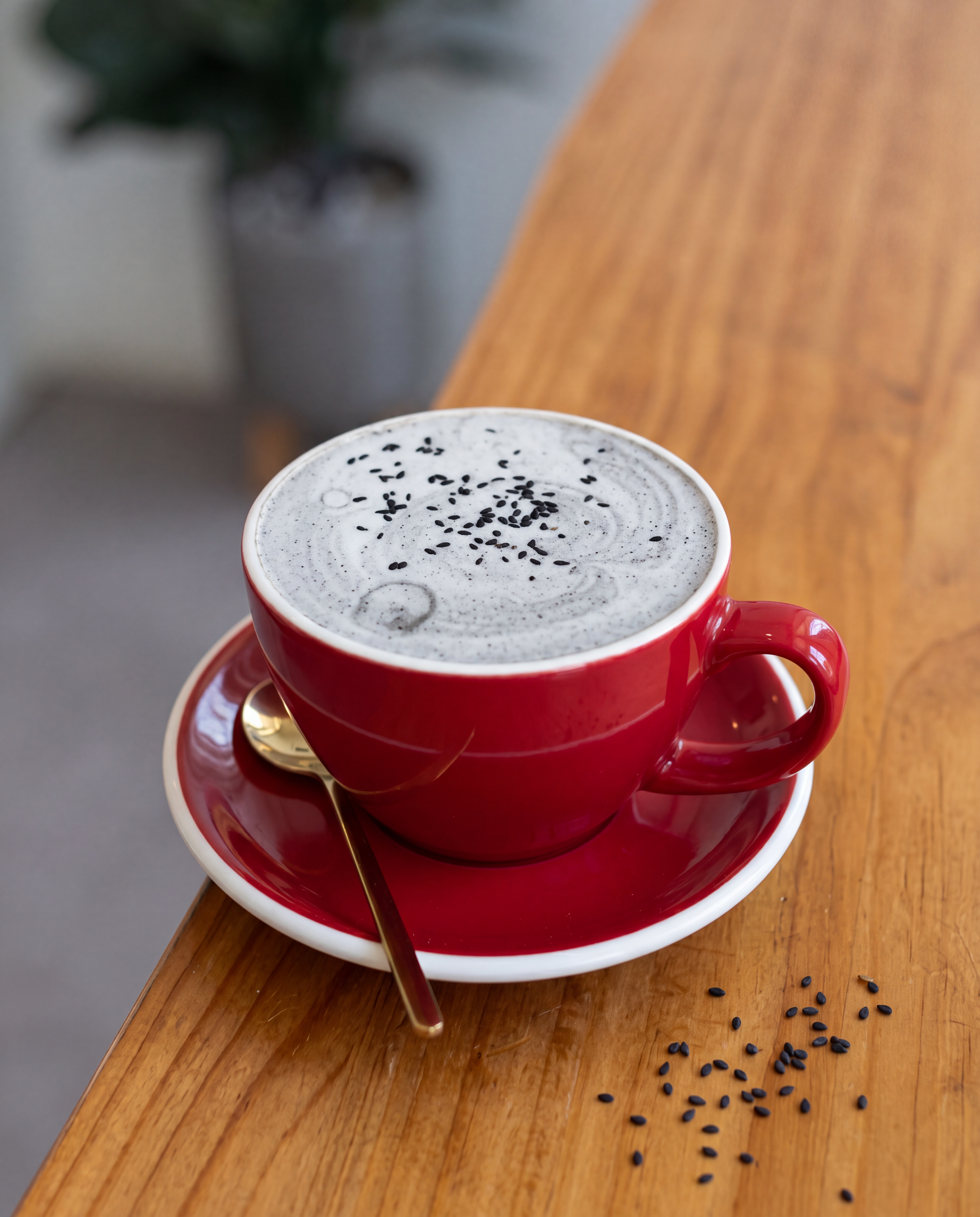 Black Sesame Latte