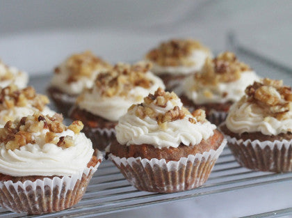 Vegan Carrot Cake Cupcakes
