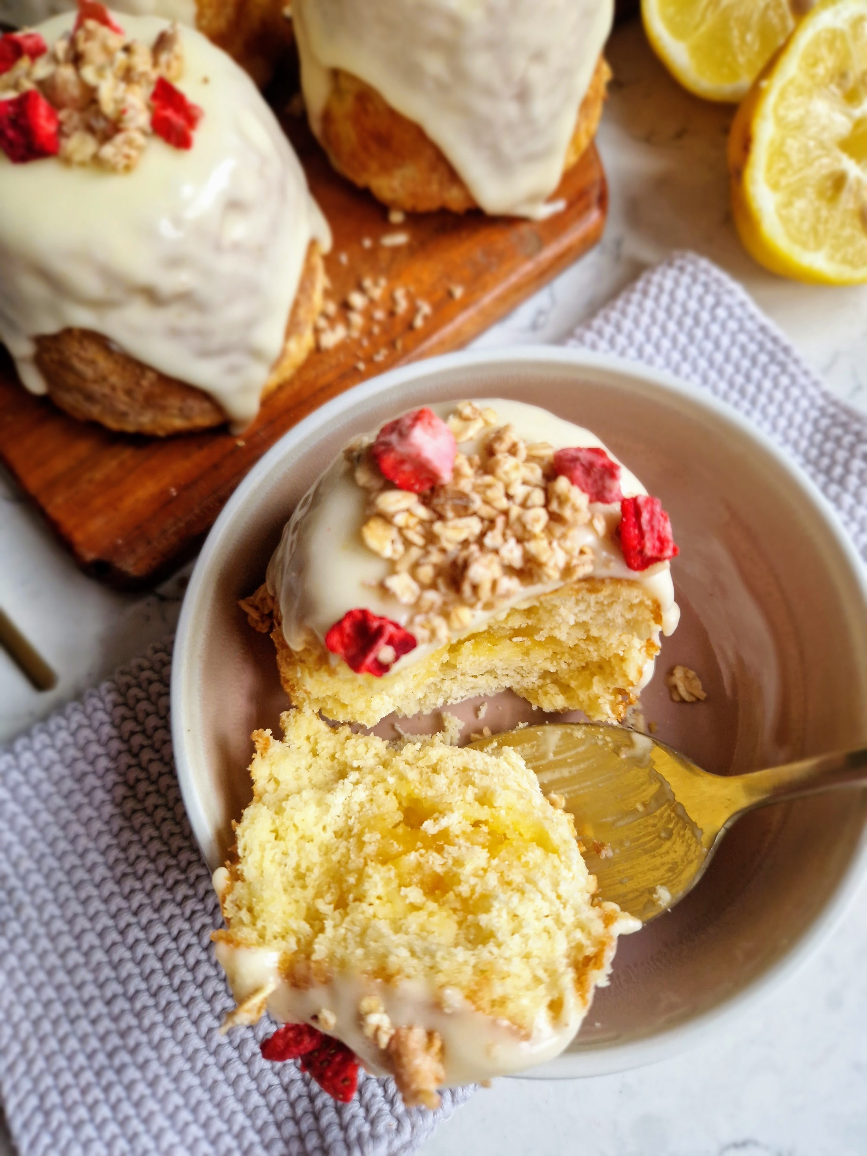 Gluten Free Lemon Puddings