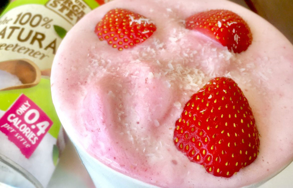 Strawberry and Cream Gut Strengthening Soft Serve