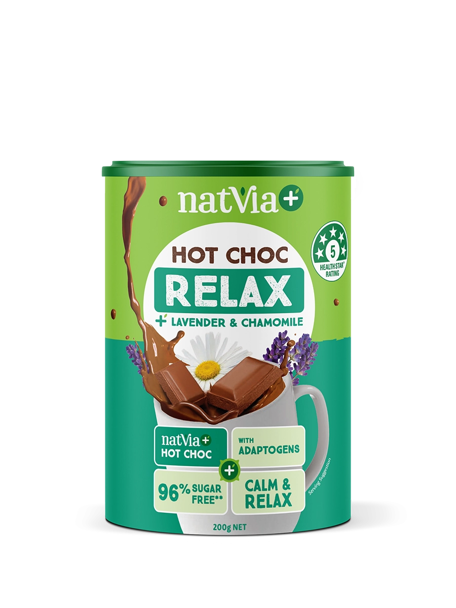 Natvia Relax Rich Hot Choc 200g