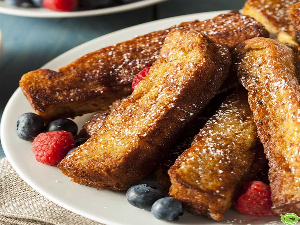 VEGAN FRENCH TOAST STICKS