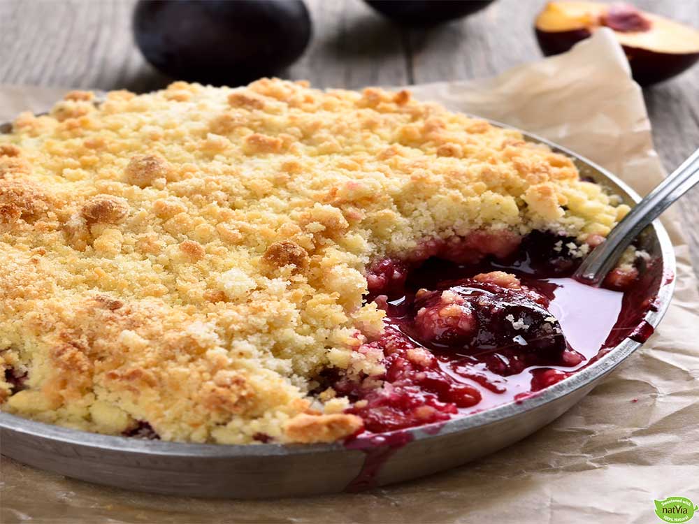 SUGAR FREE PLUM CRUMBLE