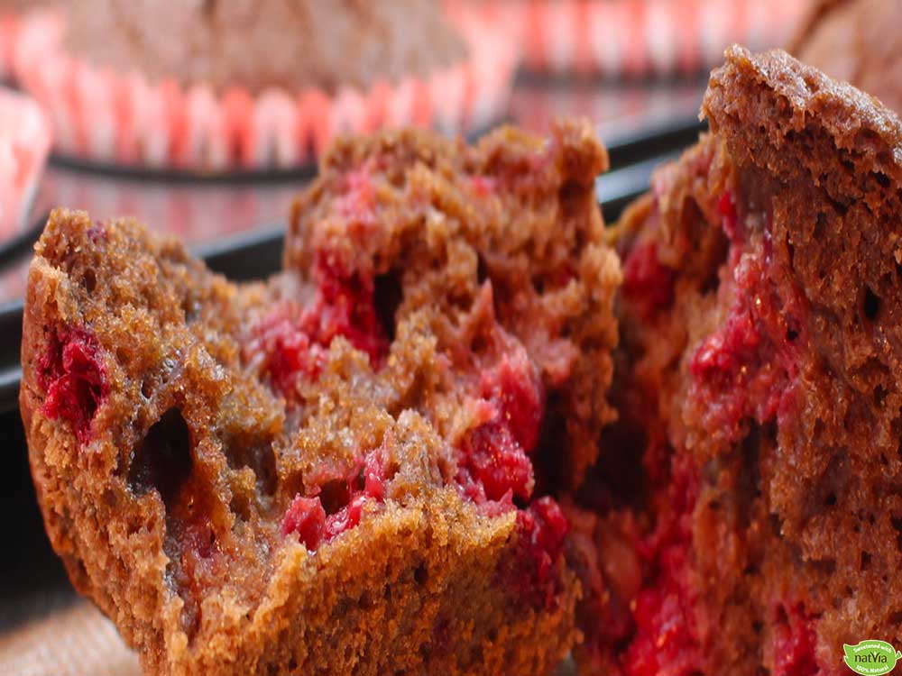 CHOCOLATE RASPBERRY MUFFINS