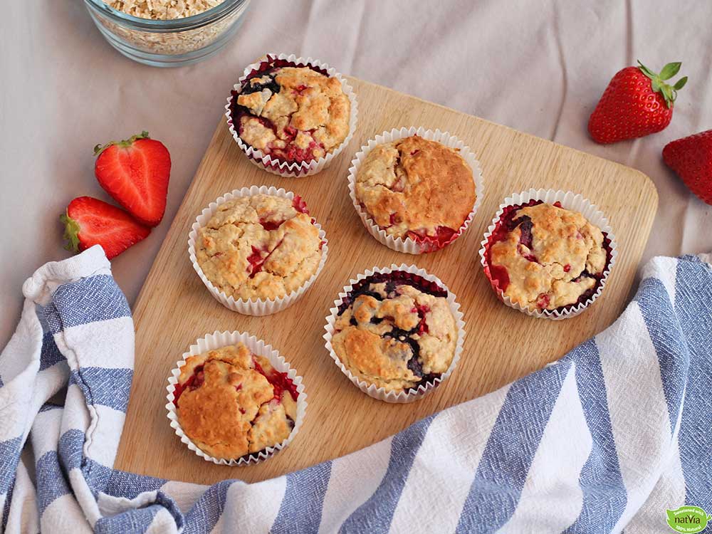 Very Berry Breakfast Muffins