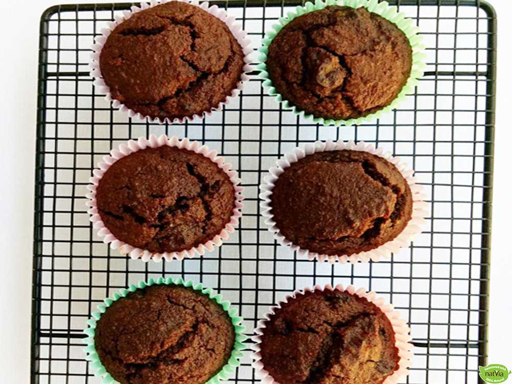 STICKY DATE CHOCOLATE MUFFINS