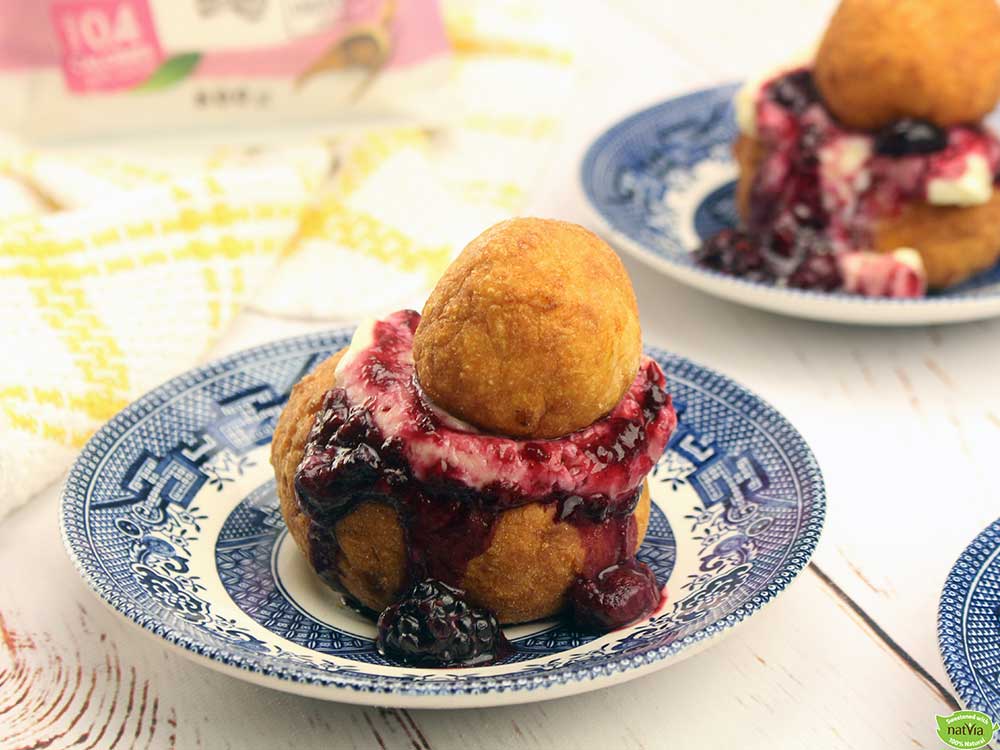 Romanian Papanasi Doughnut