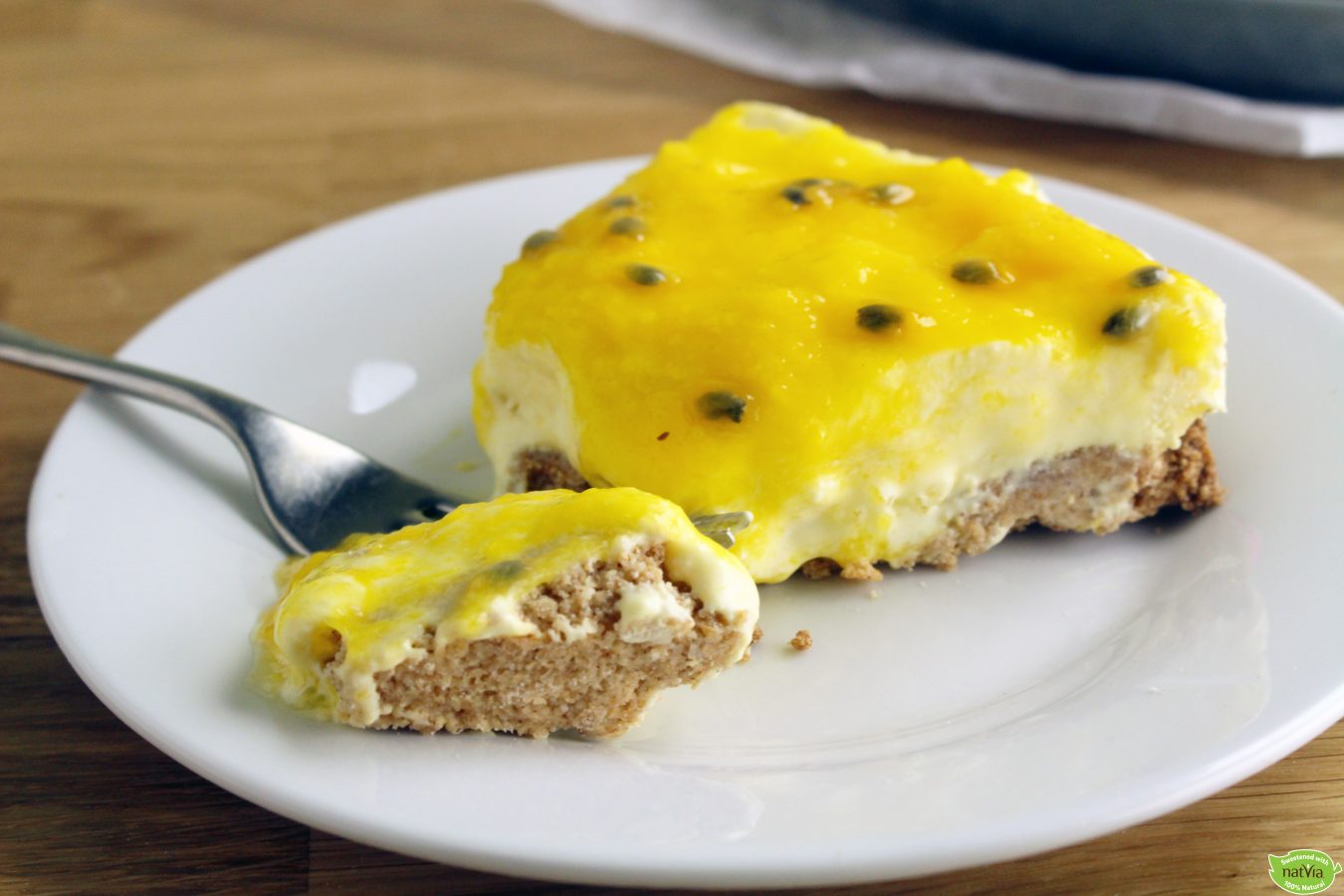 Mango Passionfruit Cheesecake