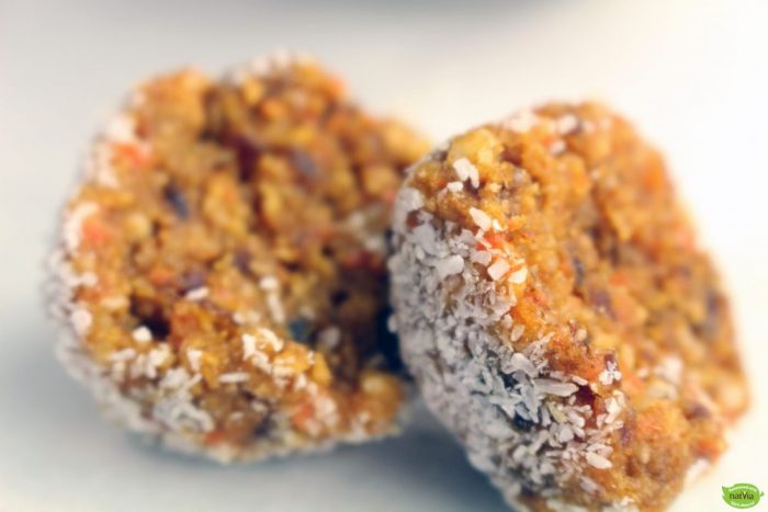 Carrot and Walnut Bites