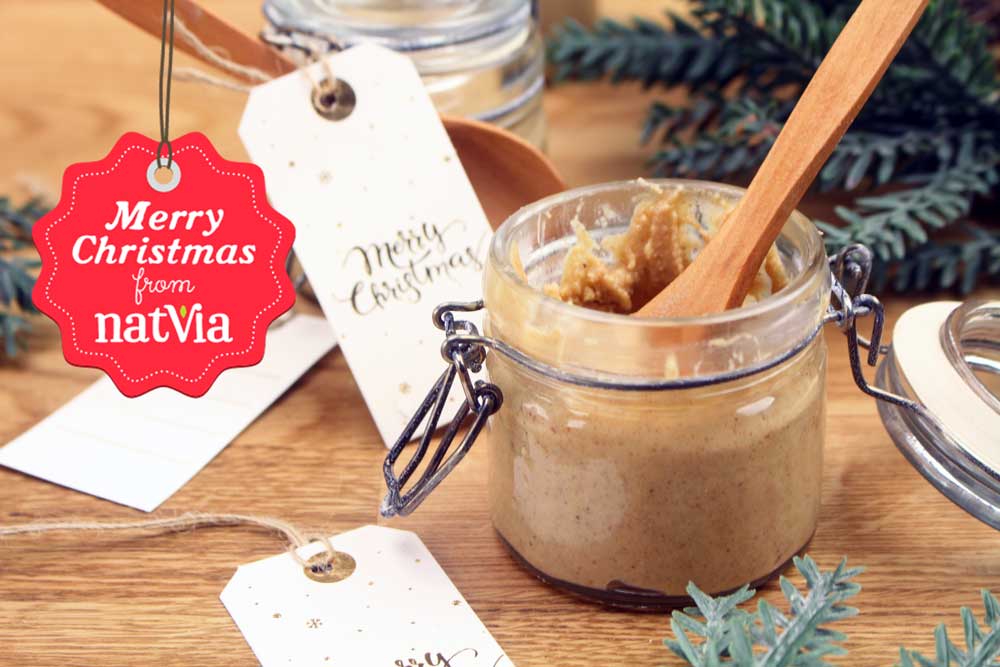 DIY Christmas Spiced Peanut Butter