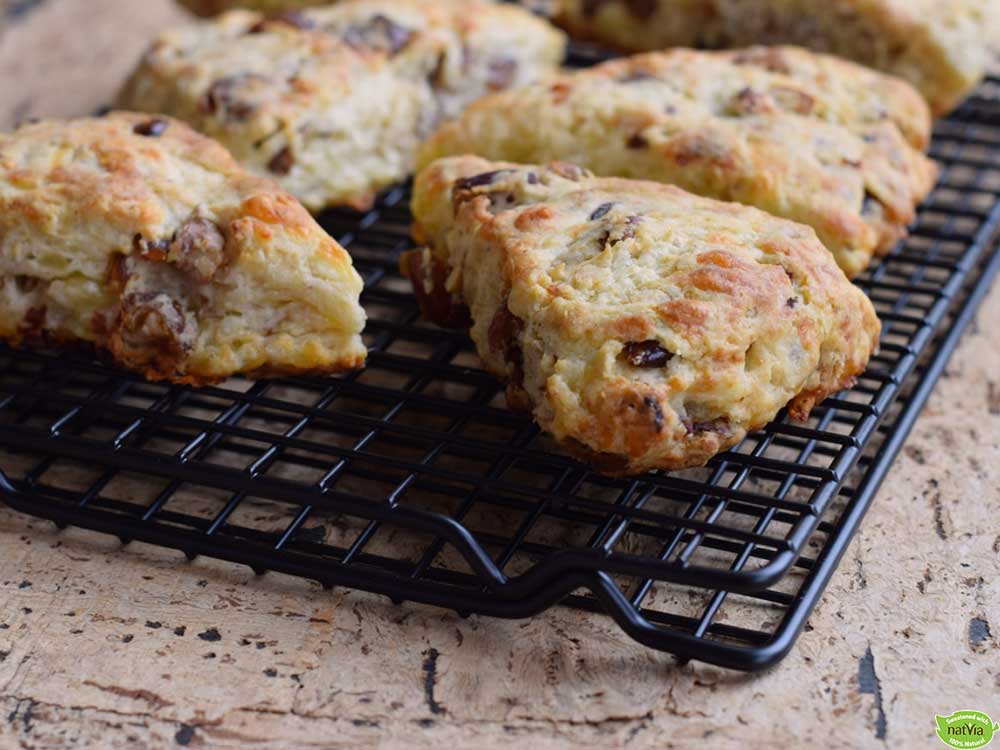 Apricot and Walnut Scones