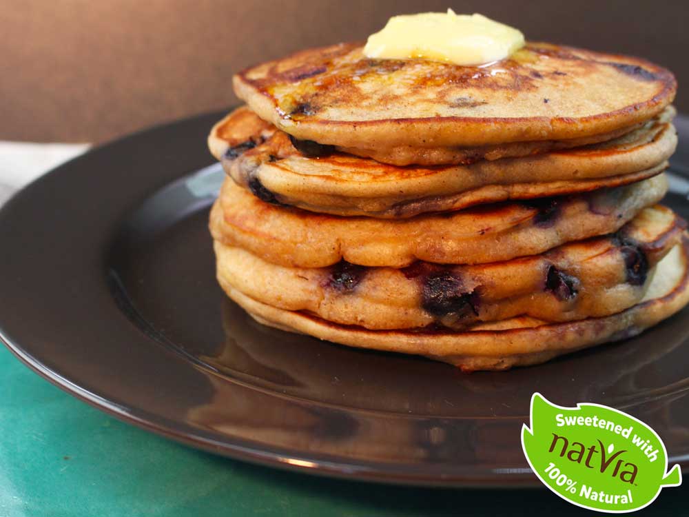 BLUEBERRY BUTTERMILK PANCAKES