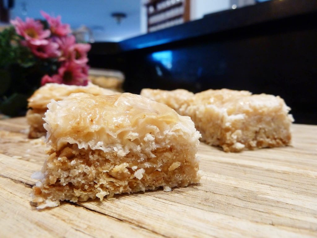 Cashew and Rosewater Baklava