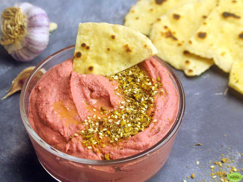 Beetroot-Hummus