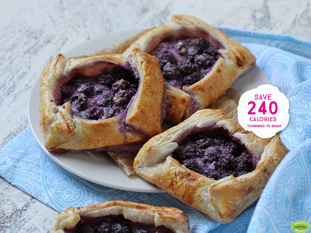 Blueberry-&-Almond-Danish