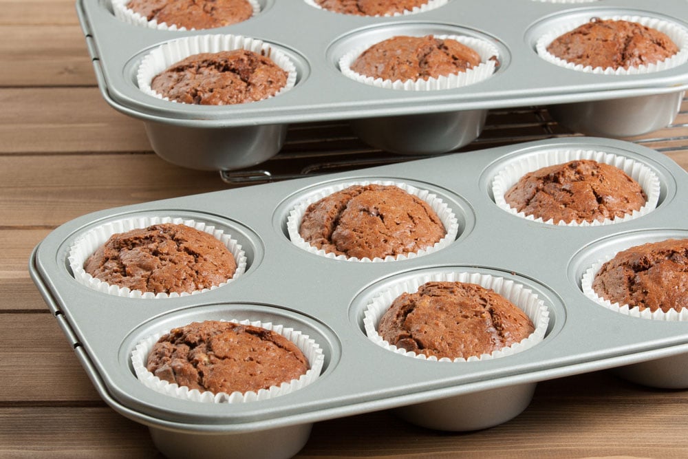 CHOCOLATE COCONUT MUFFINS