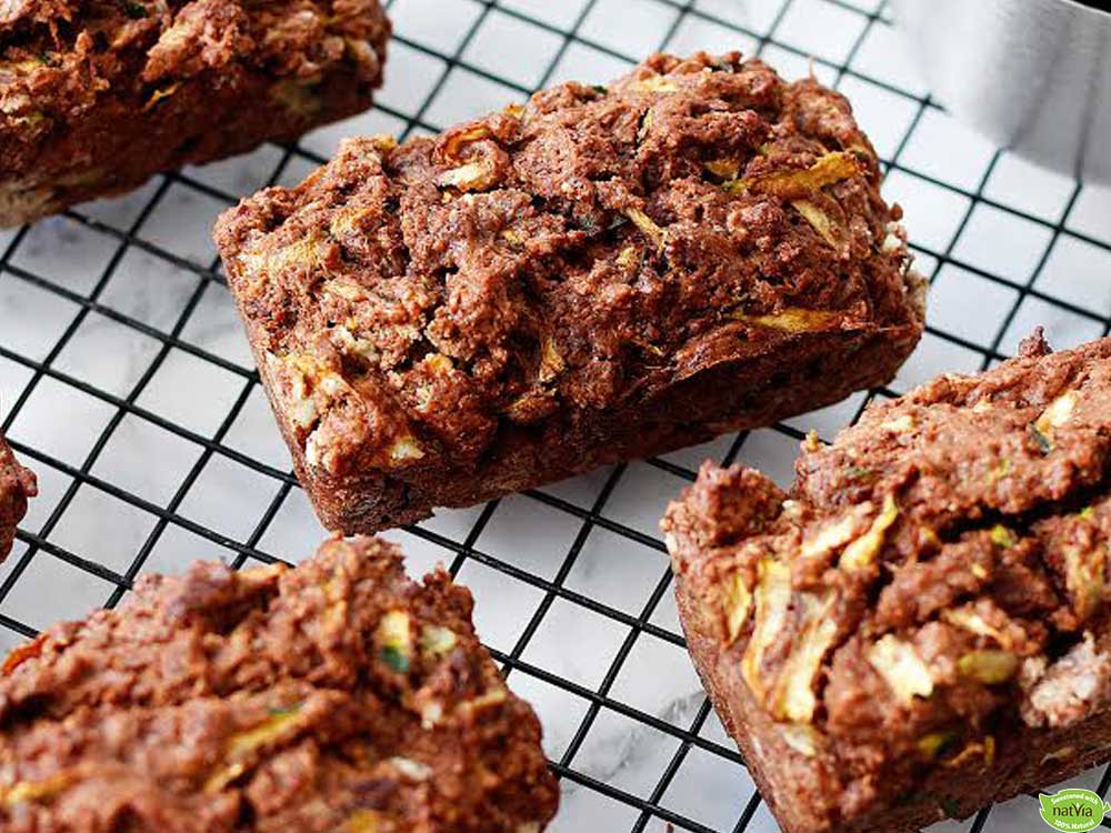 Cacao Zucchini Mini Loaf