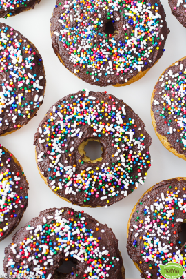 Chocolate Frosted Doughnuts