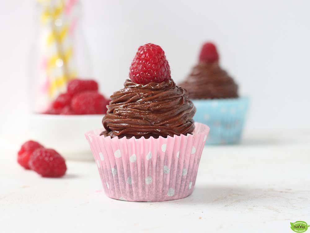 Chocolate Raspberry Cupcakes