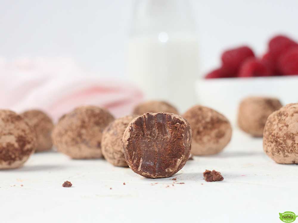 Chocolate Raspberry Truffles