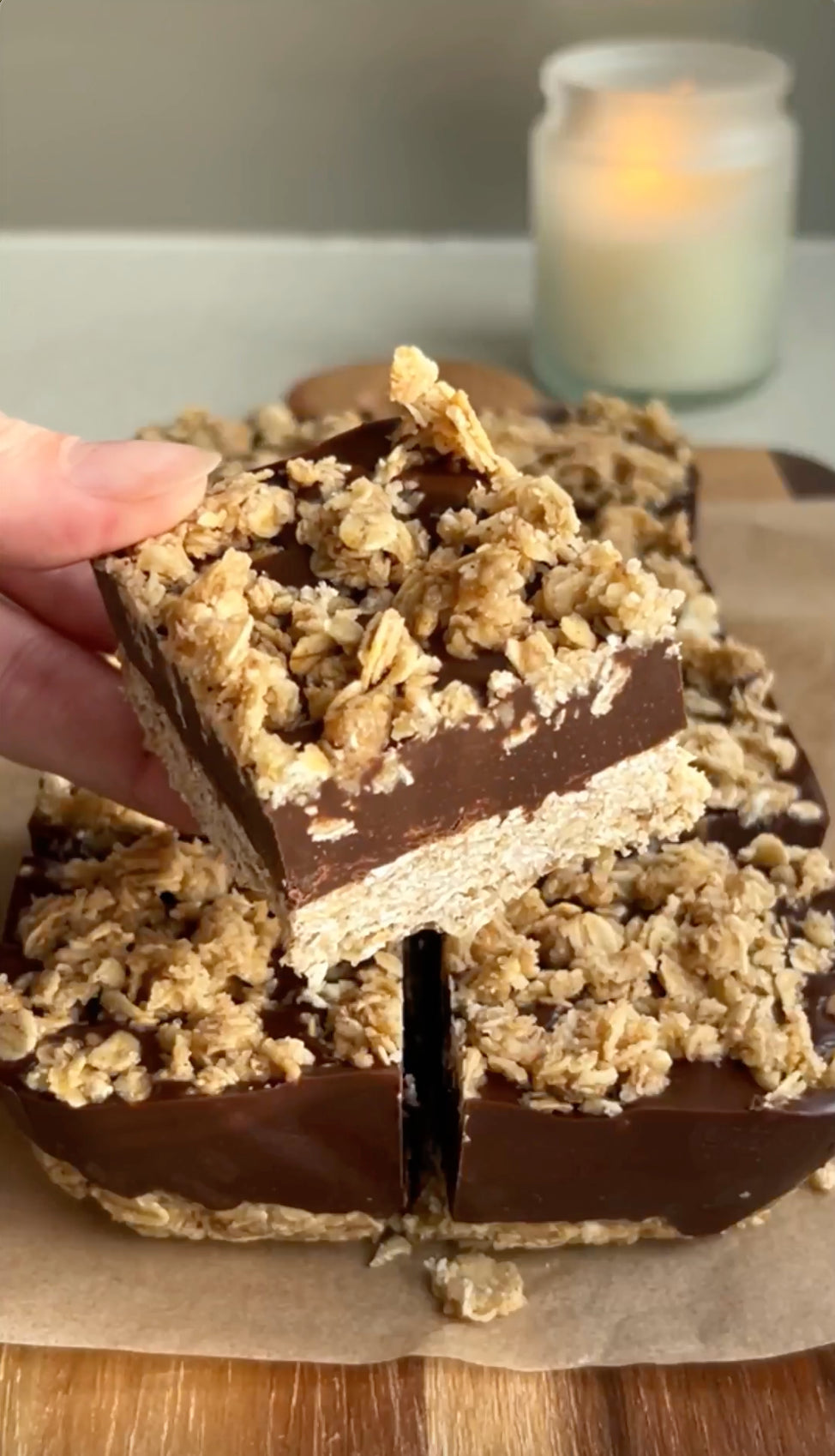 Chocolate Orange Fudge Bars