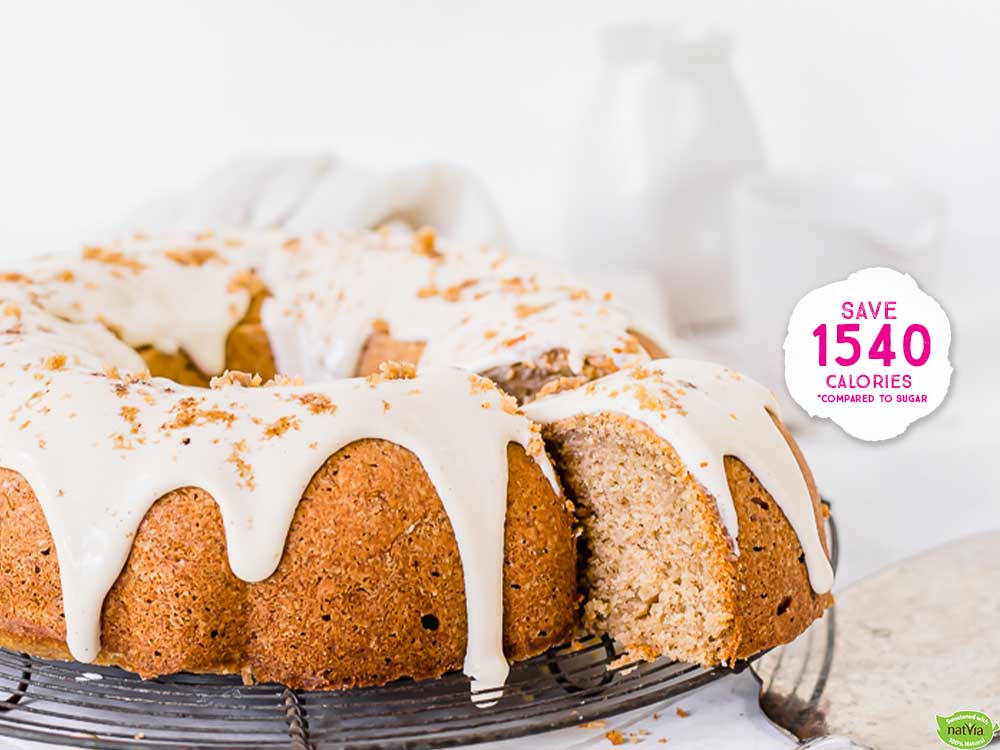 Cinnamon Bundt Cake with Cream Cheese Frosting