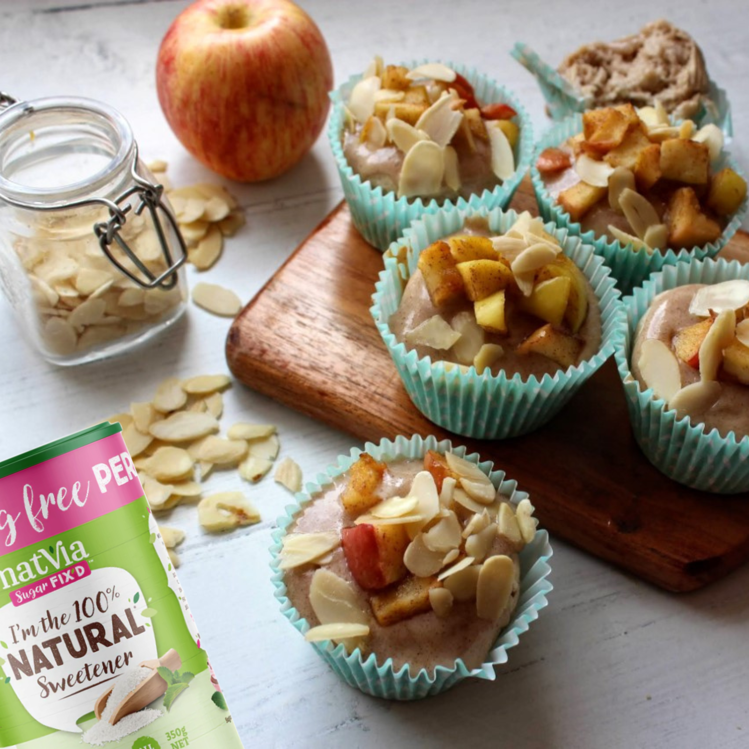 CINNAMON APPLE MUFFINS