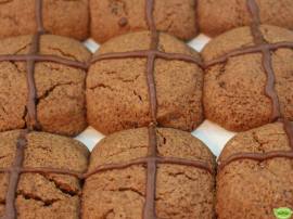 Du Choc Cross Cookies