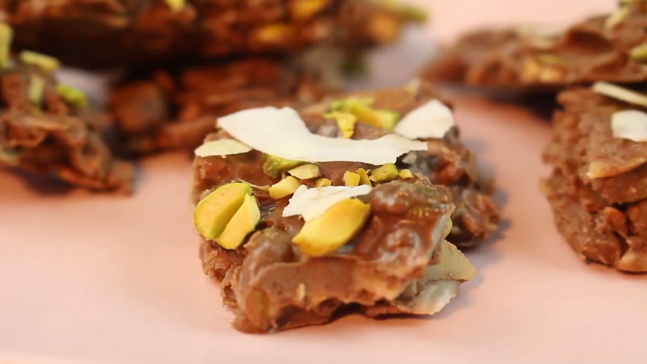 Fruit and Nut Chocolate Bark