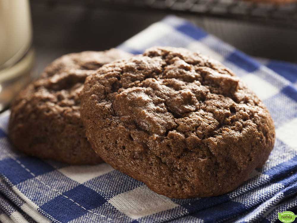 GLUTEN FREE DOUBLE CHOCOLATE COOKIES