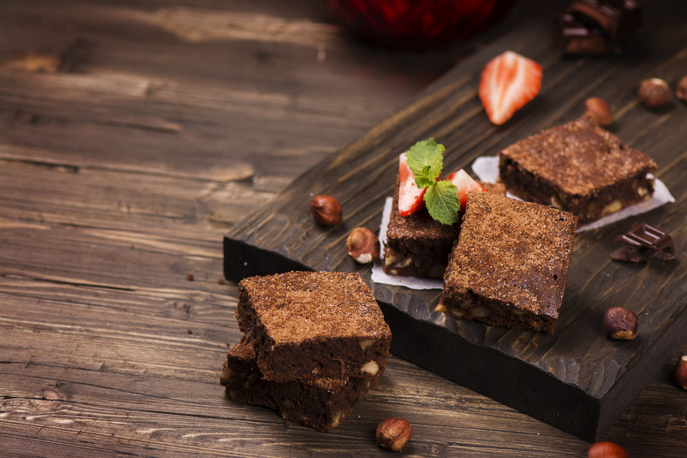 HAZELNUT BROWNIES