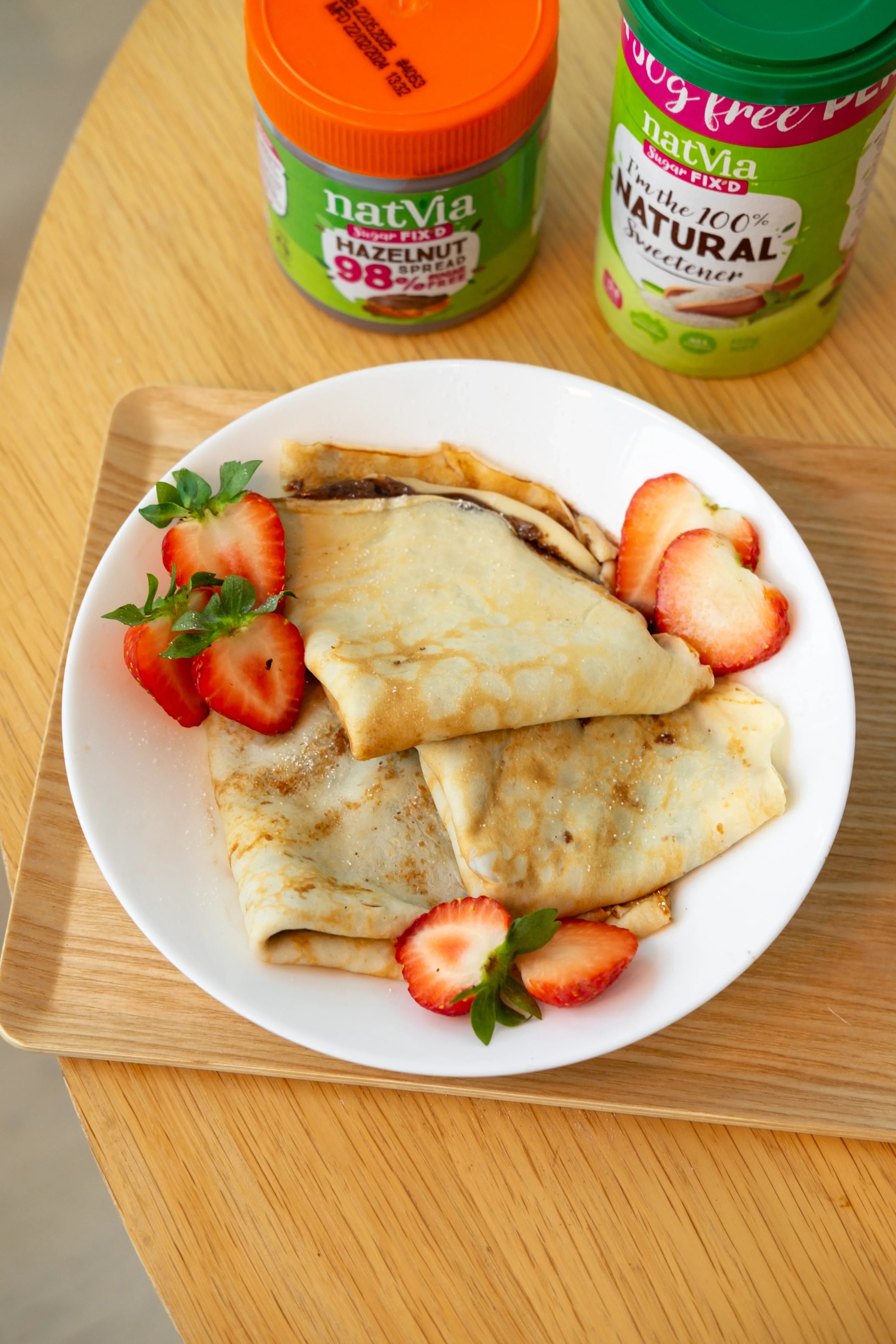 15 Minute Breakfast - Hazelnut Crepes