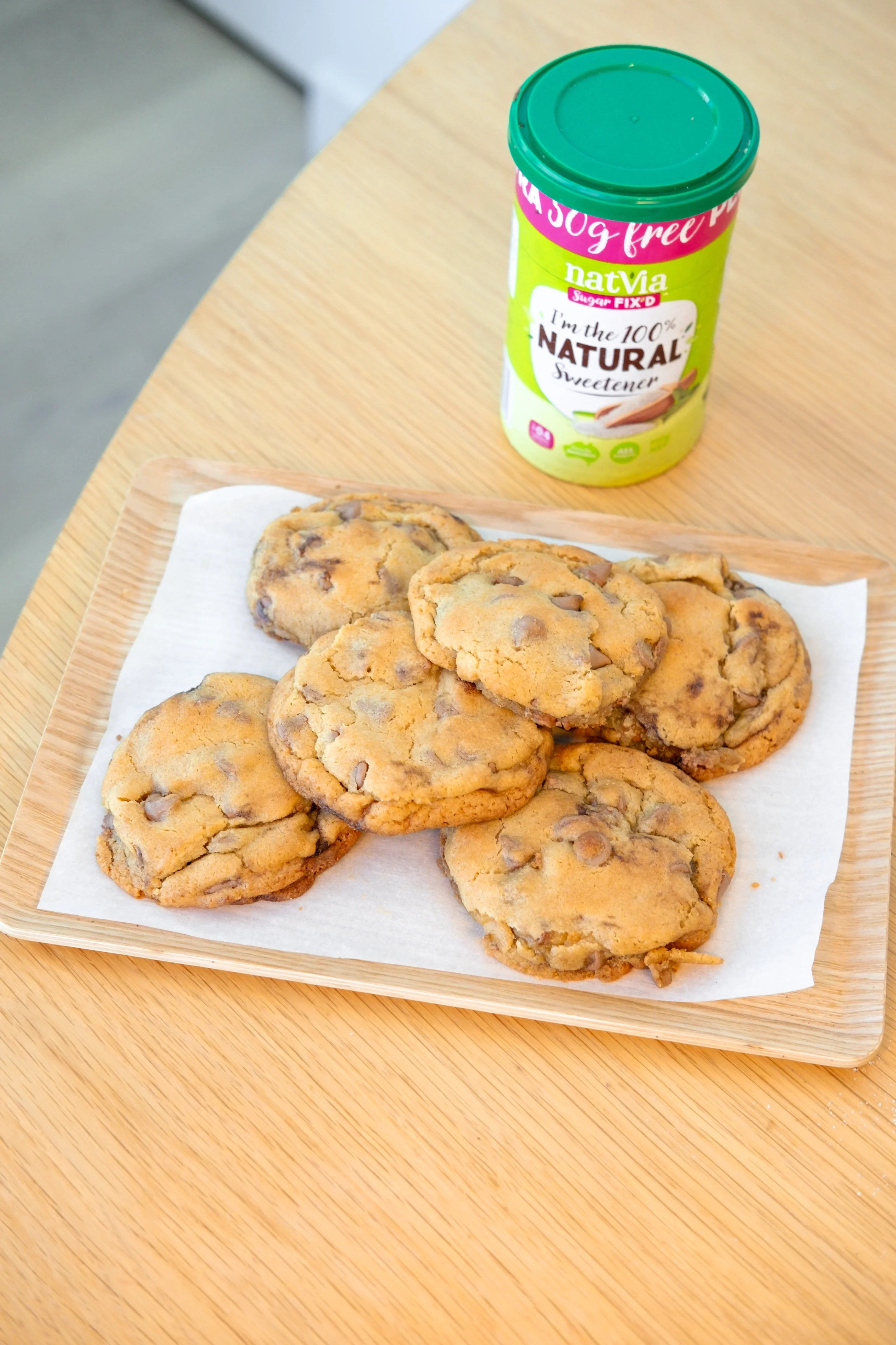 Hazelnut Stuffed Chocolate Chip Cookies